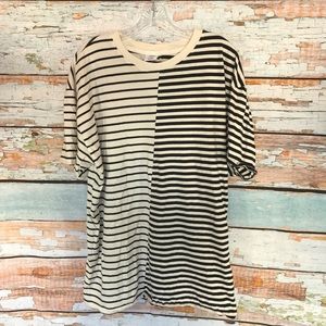 Urban Outfitters 2 Panel Stripped Shirt